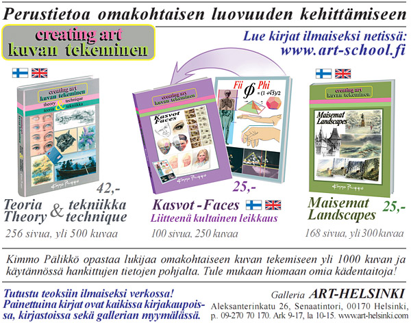Ilmaista opastusta kuvan tekemiseen - Free Lessons for Creating Art