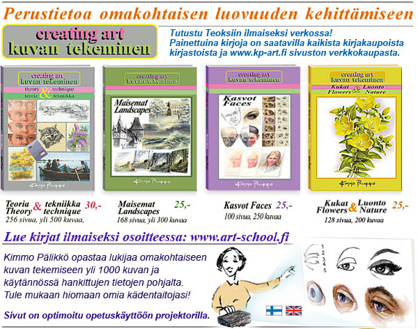 Ilmaista opastusta kuvan tekemiseen - Free Lessons for Creating Art