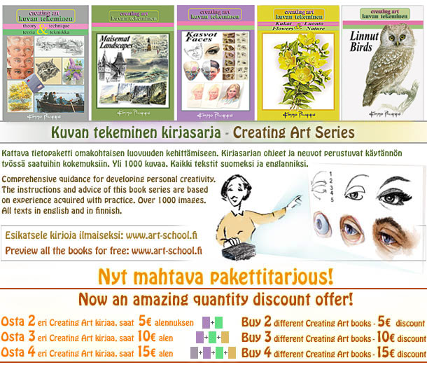 Ilmaista opastusta kuvan tekemiseen - Free Lessons for Creating Art
