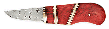blade of stainless damascus